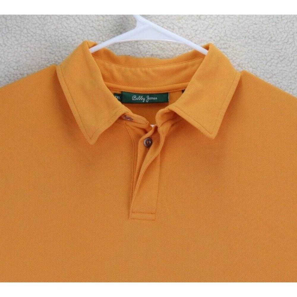 Bobby Jones Short Sleeve Golf Polo Shirt Mens XXL Orange Golfcore Performance - Picture 8 of 16